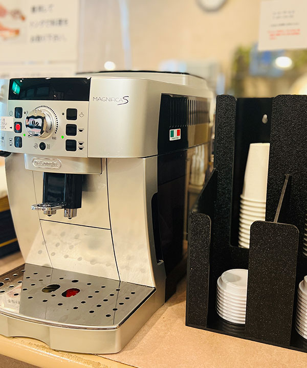 挽き立てコーヒー